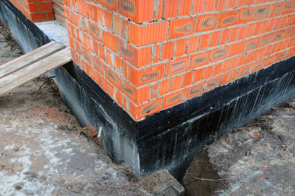 Brick Foundation Waterproofing